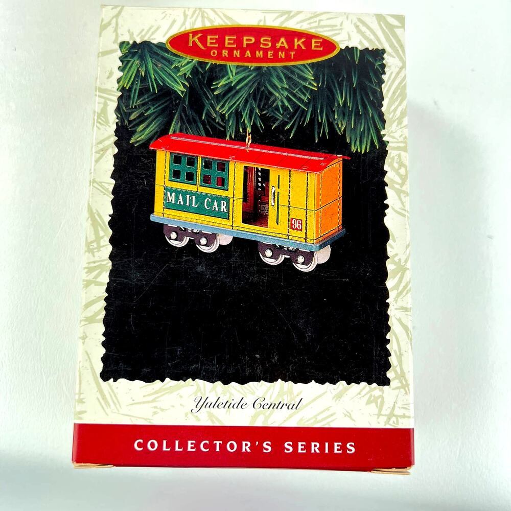 Hallmark Keepsake Ornaments Yuletide Central Collectors Series 1,2,3 - Picture 10 of 12